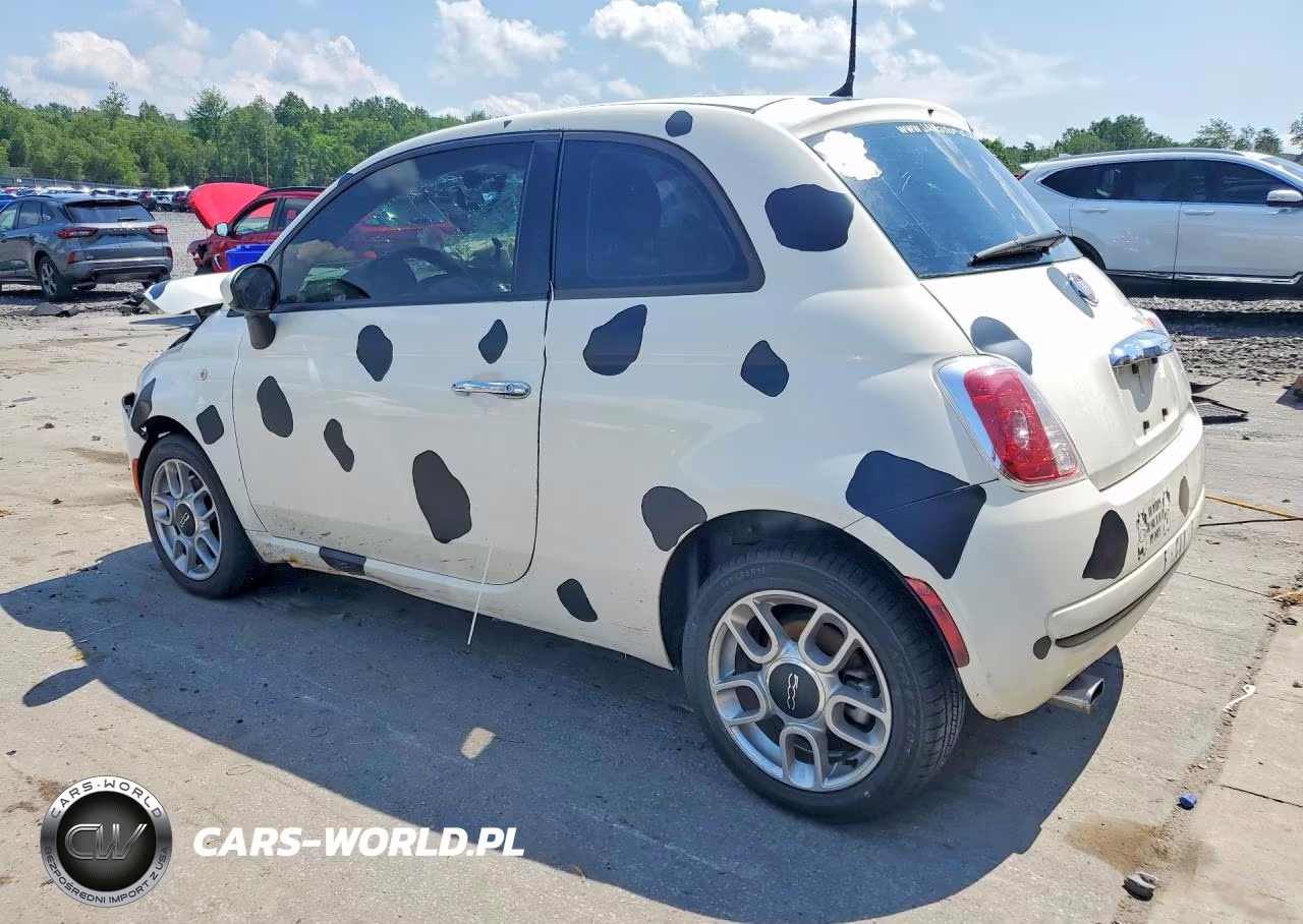 2015 Fiat 500 Pop VIN:3C3CFFAR9FT623824 - 2