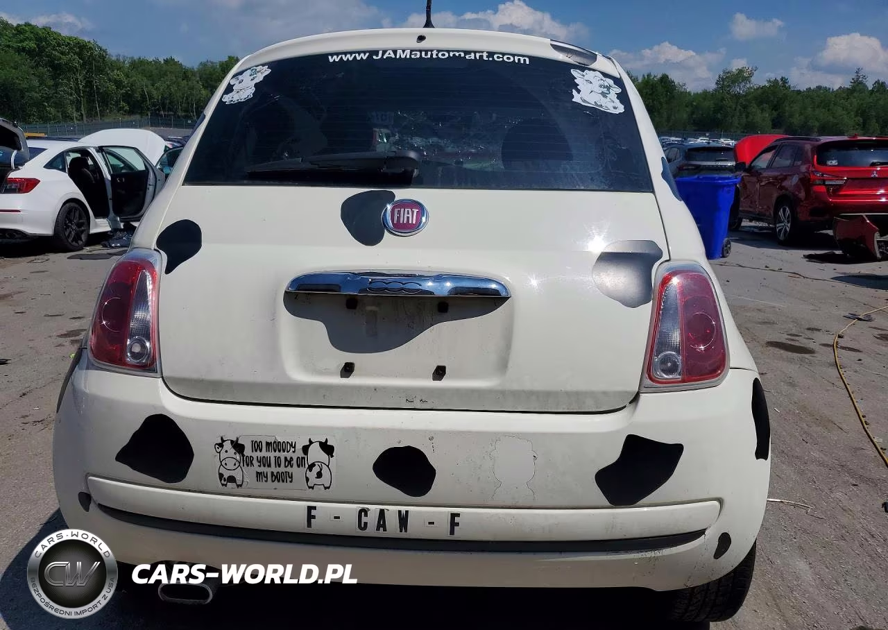 2015 Fiat 500 Pop VIN:3C3CFFAR9FT623824 - 6