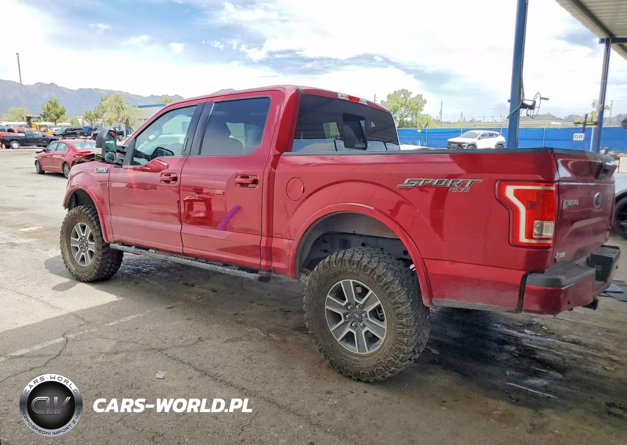 2017 Ford F150 Supercrew VIN:1FTEW1EF4HKC03531 - 2