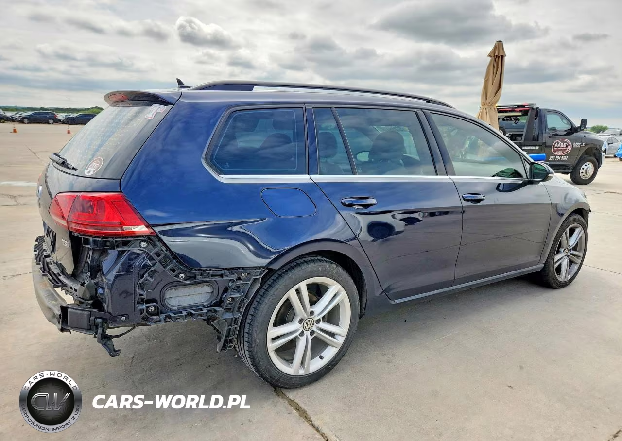 2017 Volkswagen Golf Sportwagen S VIN:3VWC17AU0HM515042 - 3