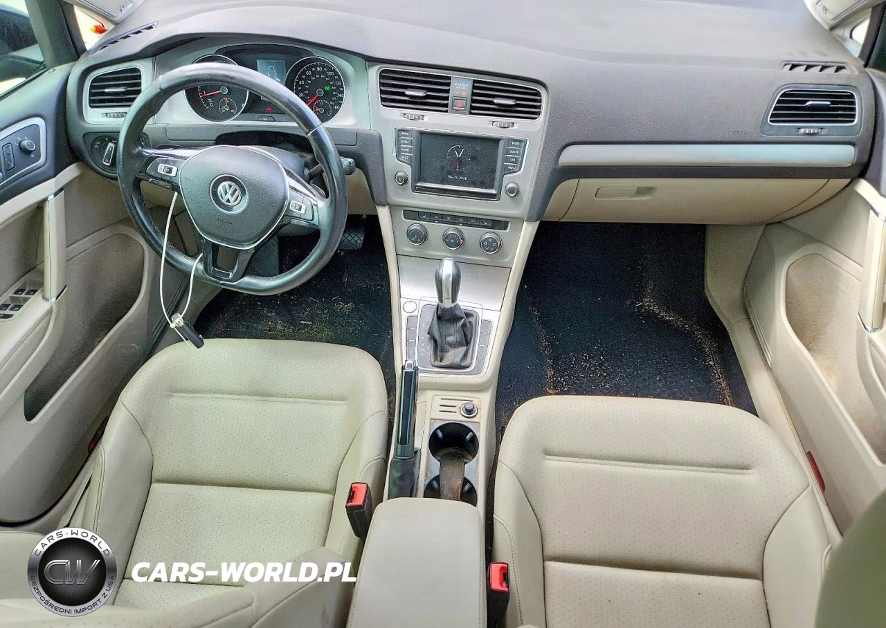 2017 Volkswagen Golf Sportwagen S VIN:3VWC17AU0HM515042 - 8