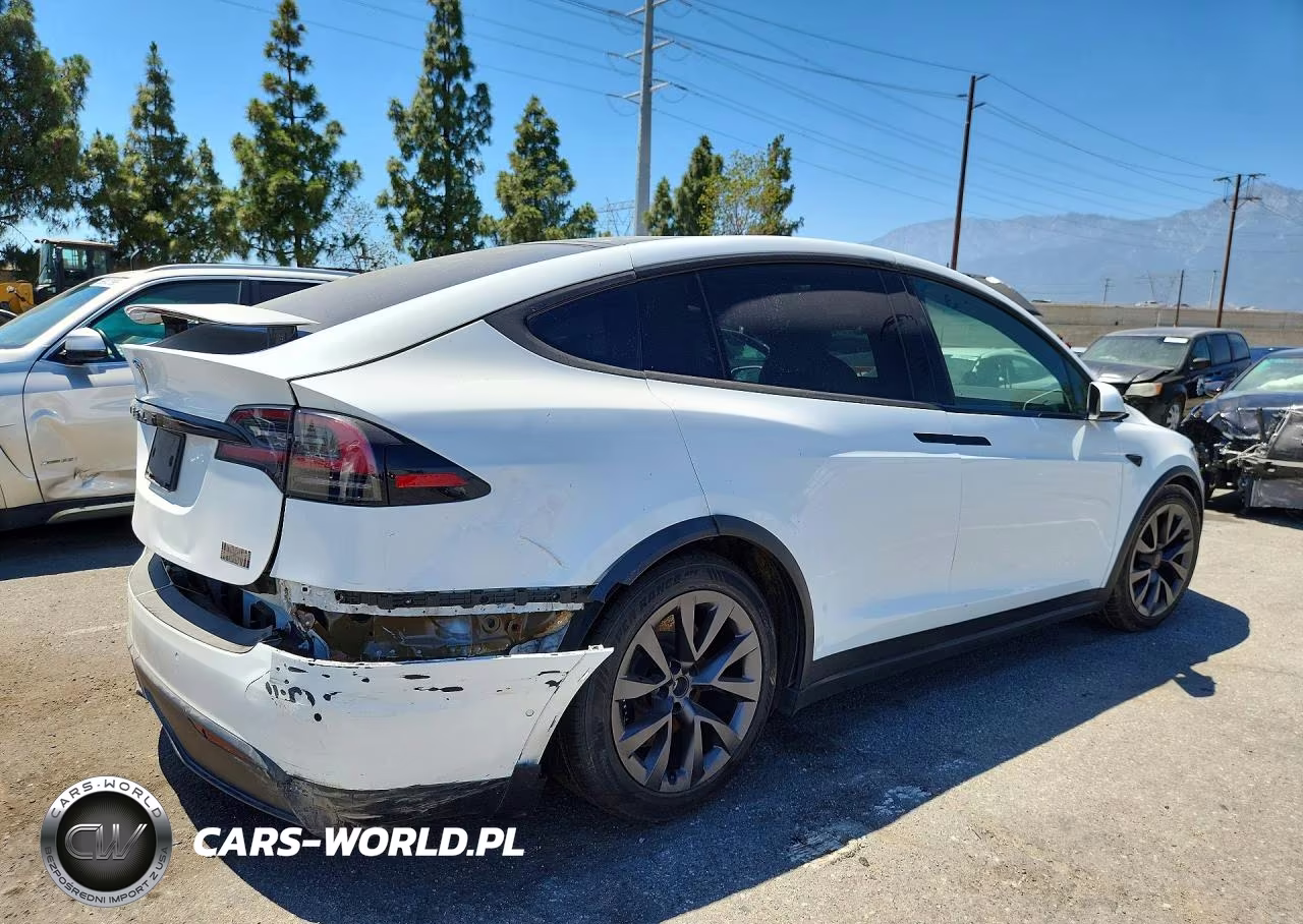 2022 Tesla Model X VIN:7SAXCDE56NF351556 - 3