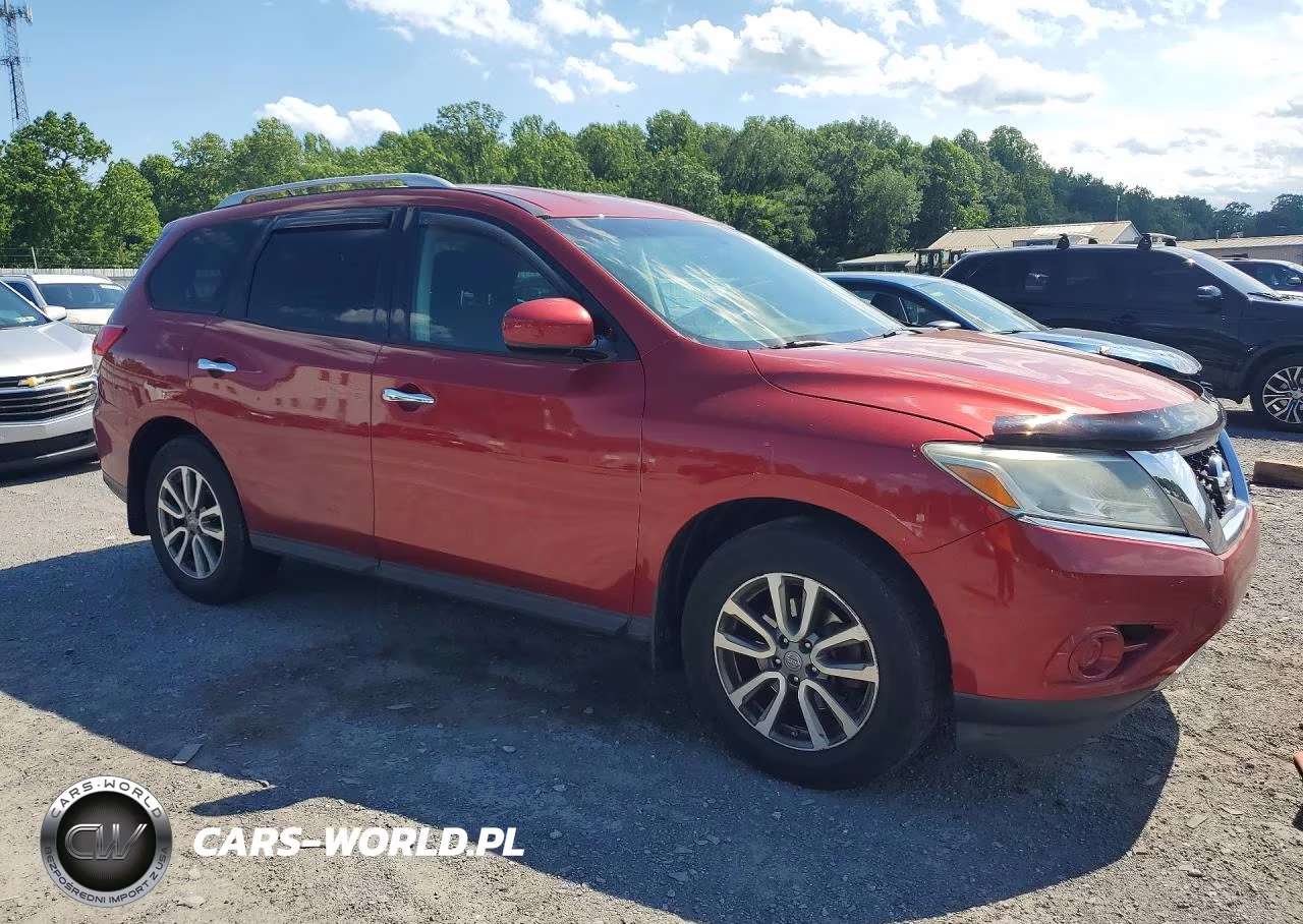 2015 Nissan Pathfinder S VIN:5N1AR2MM7FC718165 - 4