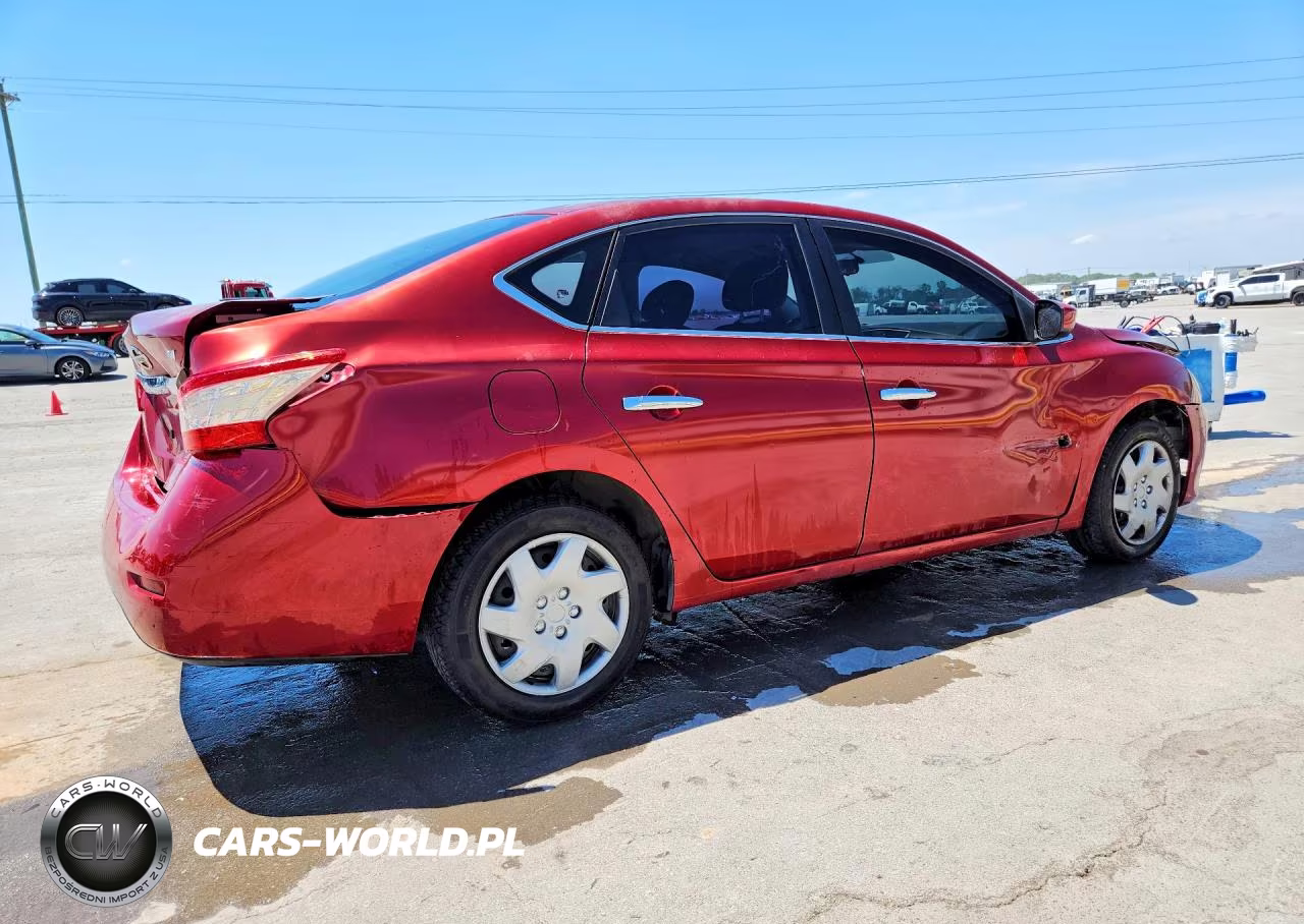 2014 Nissan Sentra Sv VIN:3N1AB7AP6EY267503 - 3