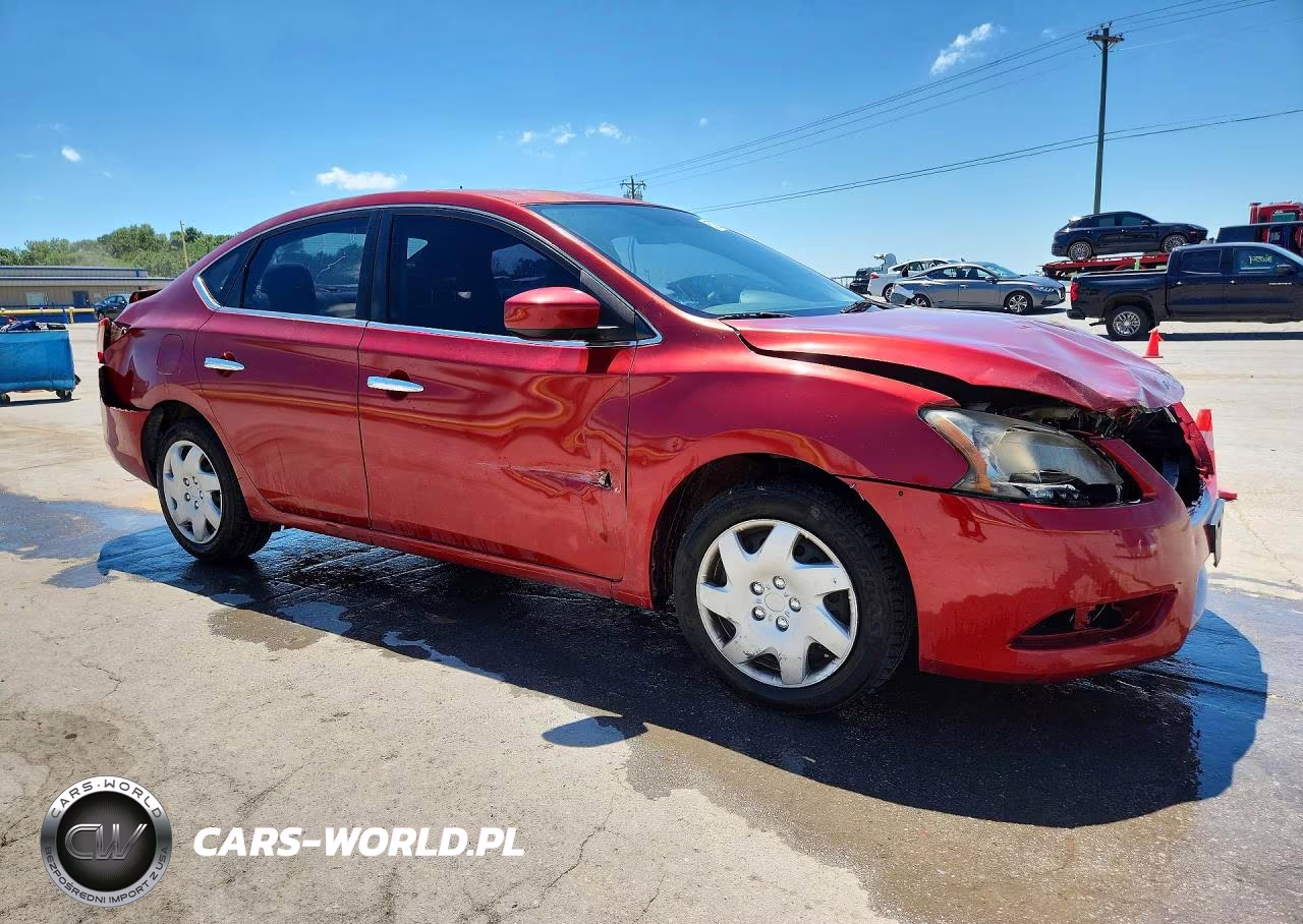 2014 Nissan Sentra Sv VIN:3N1AB7AP6EY267503 - 4