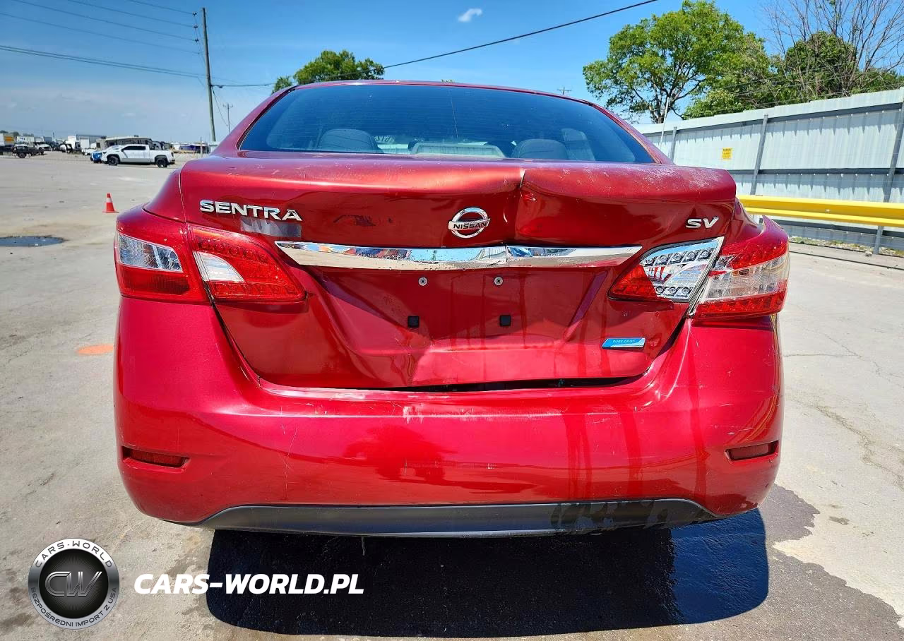 2014 Nissan Sentra Sv VIN:3N1AB7AP6EY267503 - 6