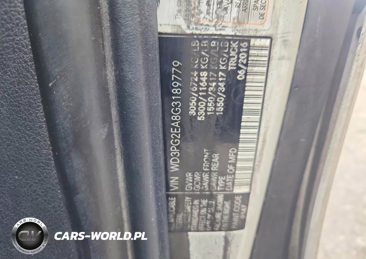 2016 Mercedes-Benz Metris Delivery Van VIN:WD3PG2EA8G3189779 - 13