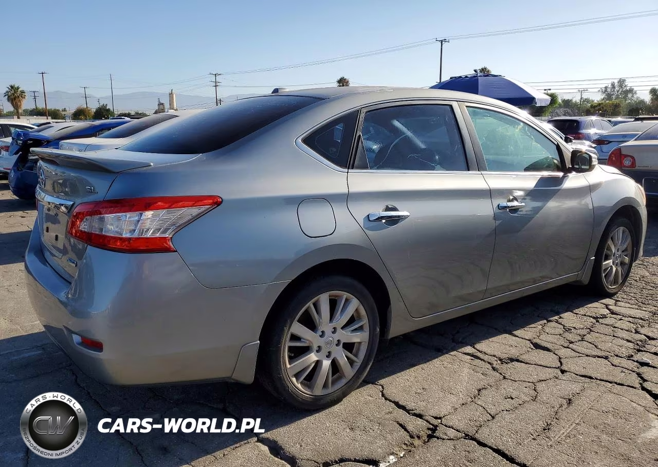 2014 Nissan Sentra Sl VIN:3N1AB7AP7EY299246 - 3