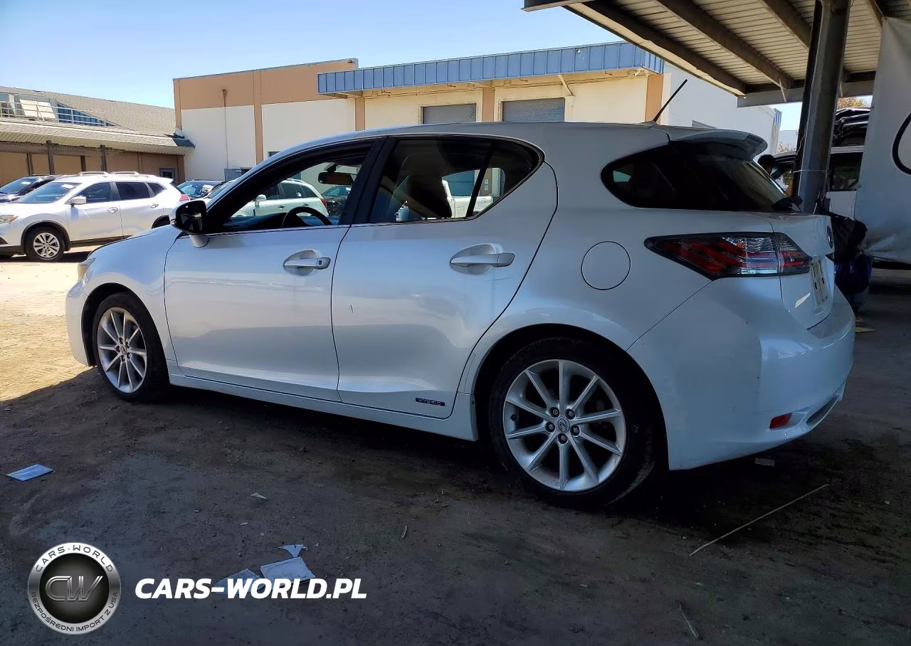 2011 Lexus Ct 200 VIN:JTHKD5BH6B2030641 - 2