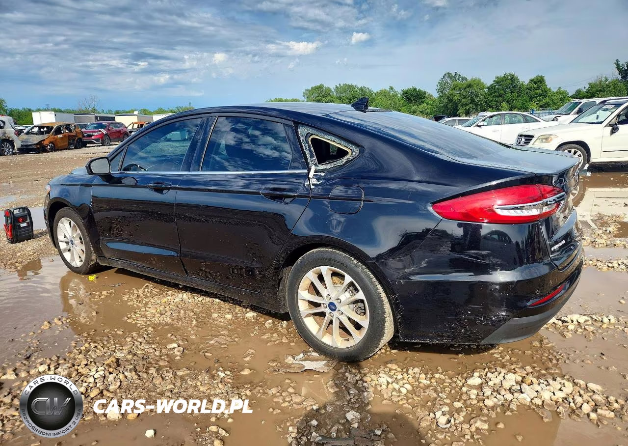 2020 Ford Fusion Se VIN:3FA6P0H71LR241213 - 2