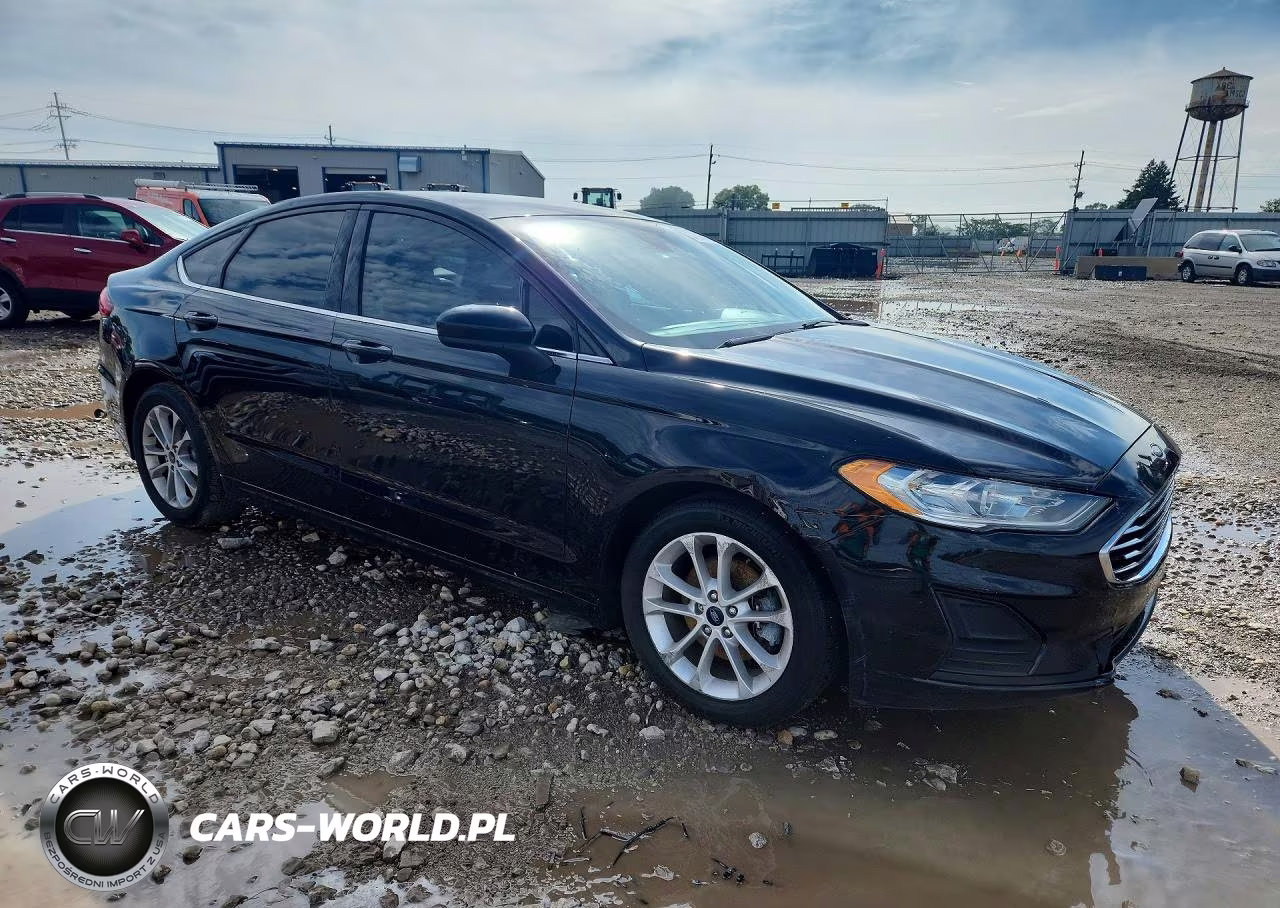 2020 Ford Fusion Se VIN:3FA6P0H71LR241213 - 4