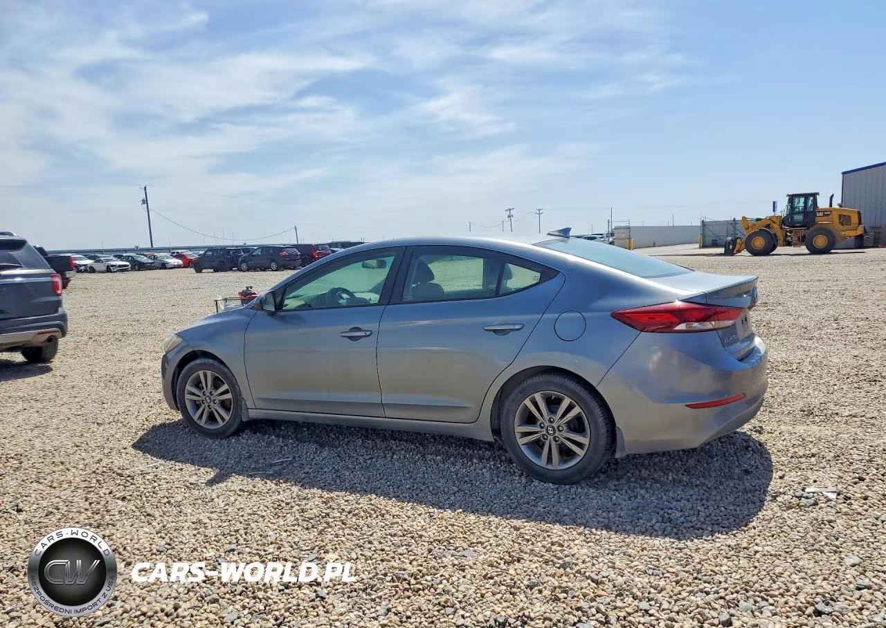 2017 Hyundai Elantra Se VIN:KMHD84LF9HU410006 - 2