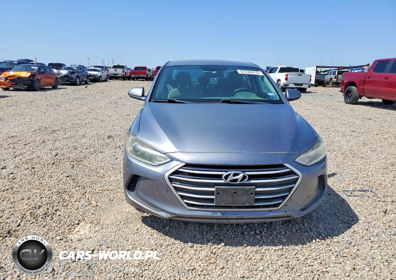 2017 Hyundai Elantra Se VIN:KMHD84LF9HU410006 - 5