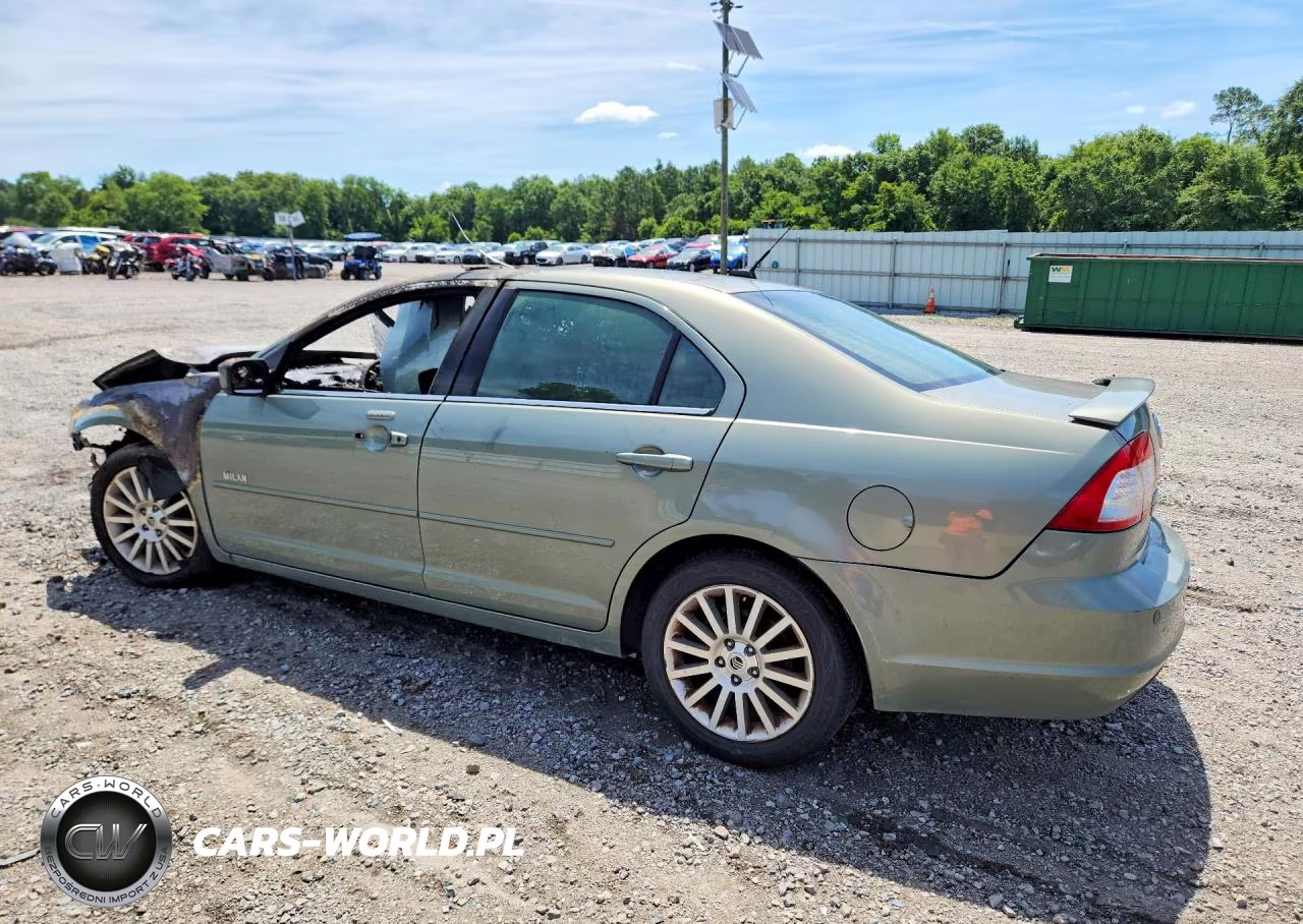 2008 Mercury Milan VIN:3MEHM02188R659998 - 2