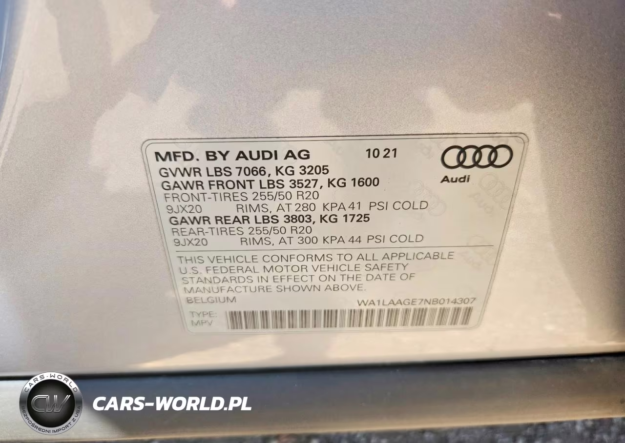 2022 Audi E-Tron Premium Plus VIN:WA1LAAGE7NB014307 - 12