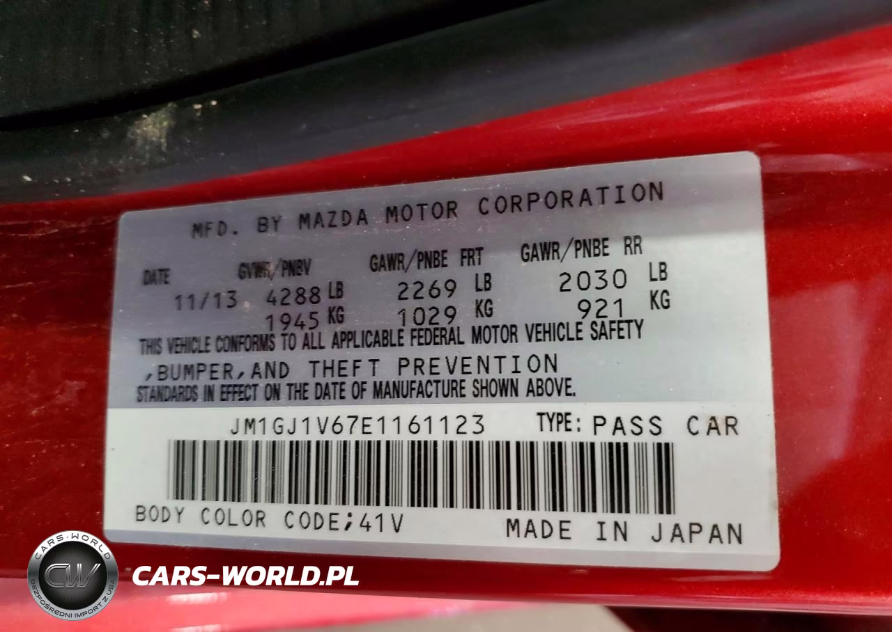 2014 Mazda 6 Touring VIN:JM1GJ1V67E1161123 - 13