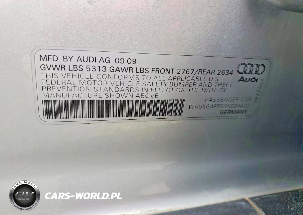 2010 Audi A6 Prestige VIN:WAUKGAFB9AN024432 - 12