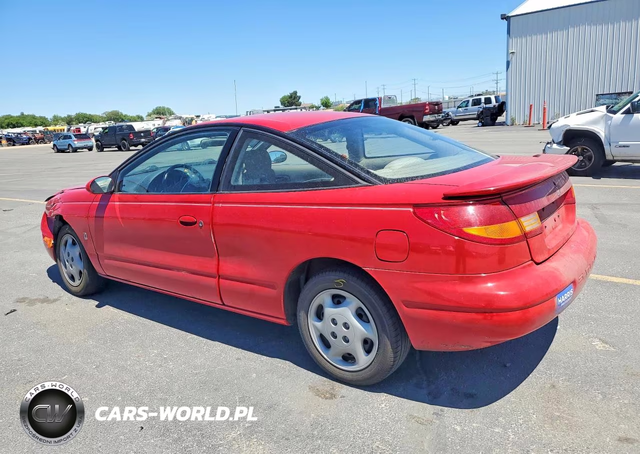 1998 Saturn Sc2 VIN:1G8ZH1270WZ233858 - 2