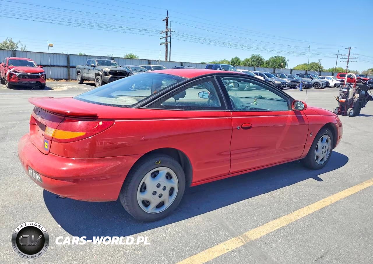 1998 Saturn Sc2 VIN:1G8ZH1270WZ233858 - 3