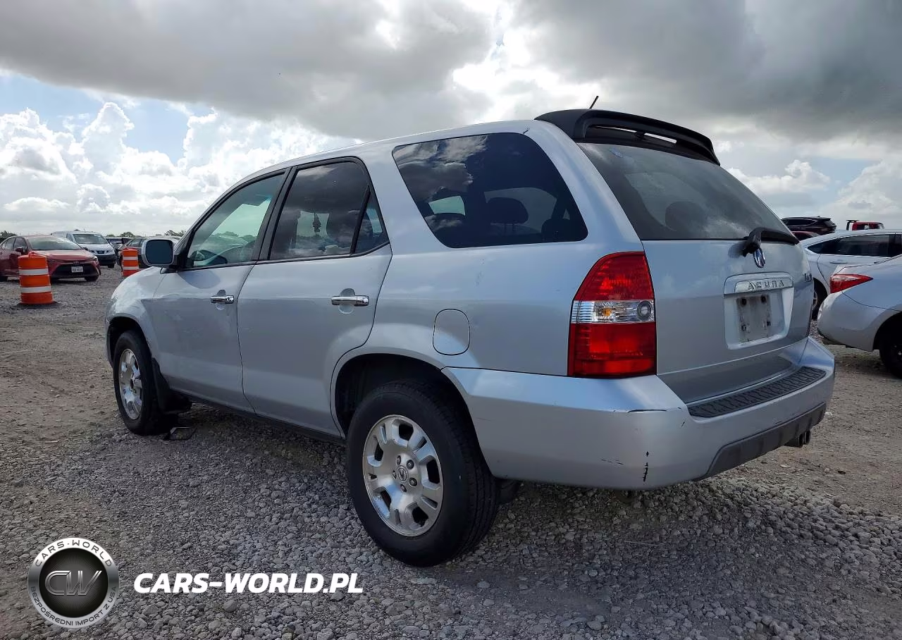 2002 Acura Mdx VIN:2HNYD18222H534676 - 2