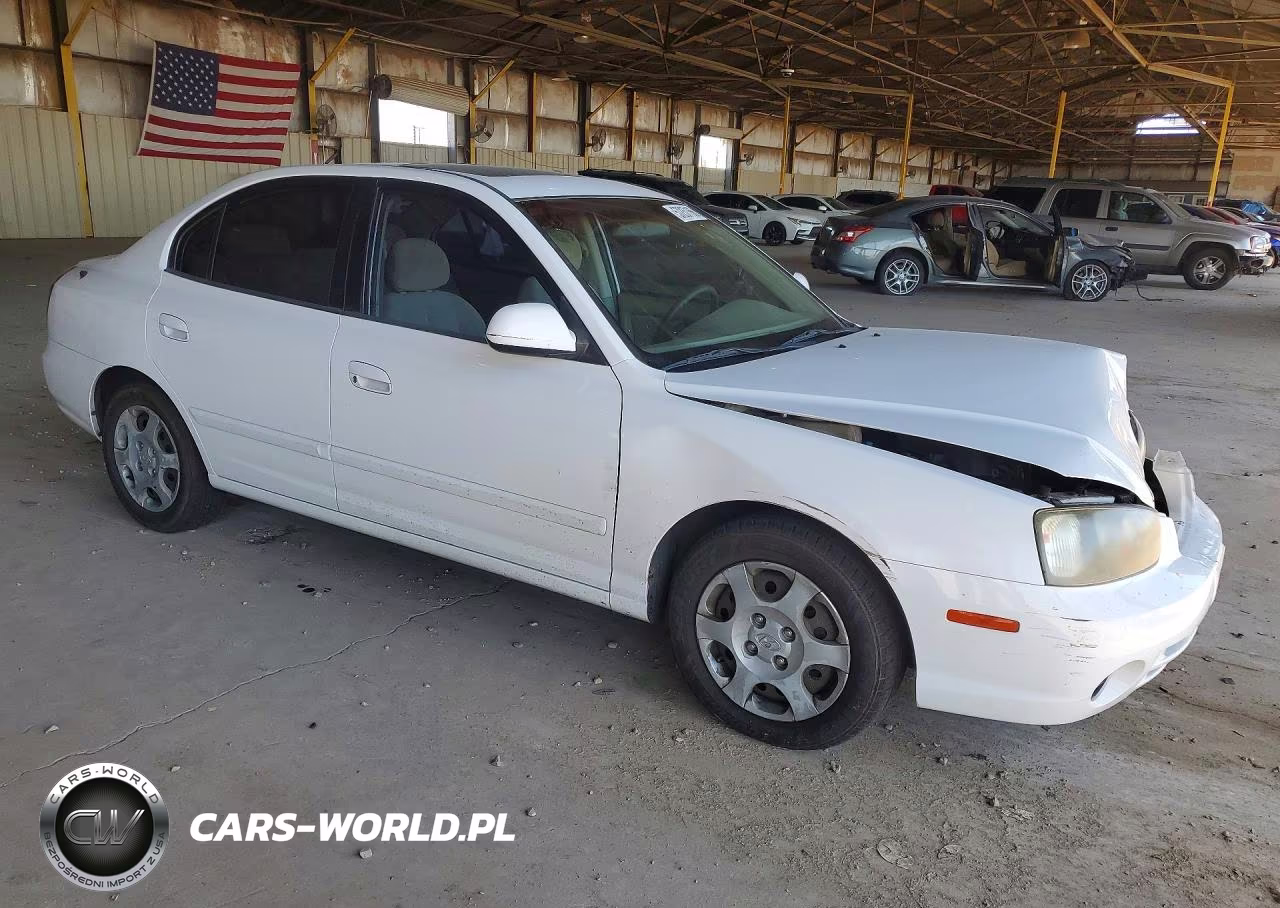 2003 Hyundai Elantra Gls VIN:KMHDN45D43U566788 - 4