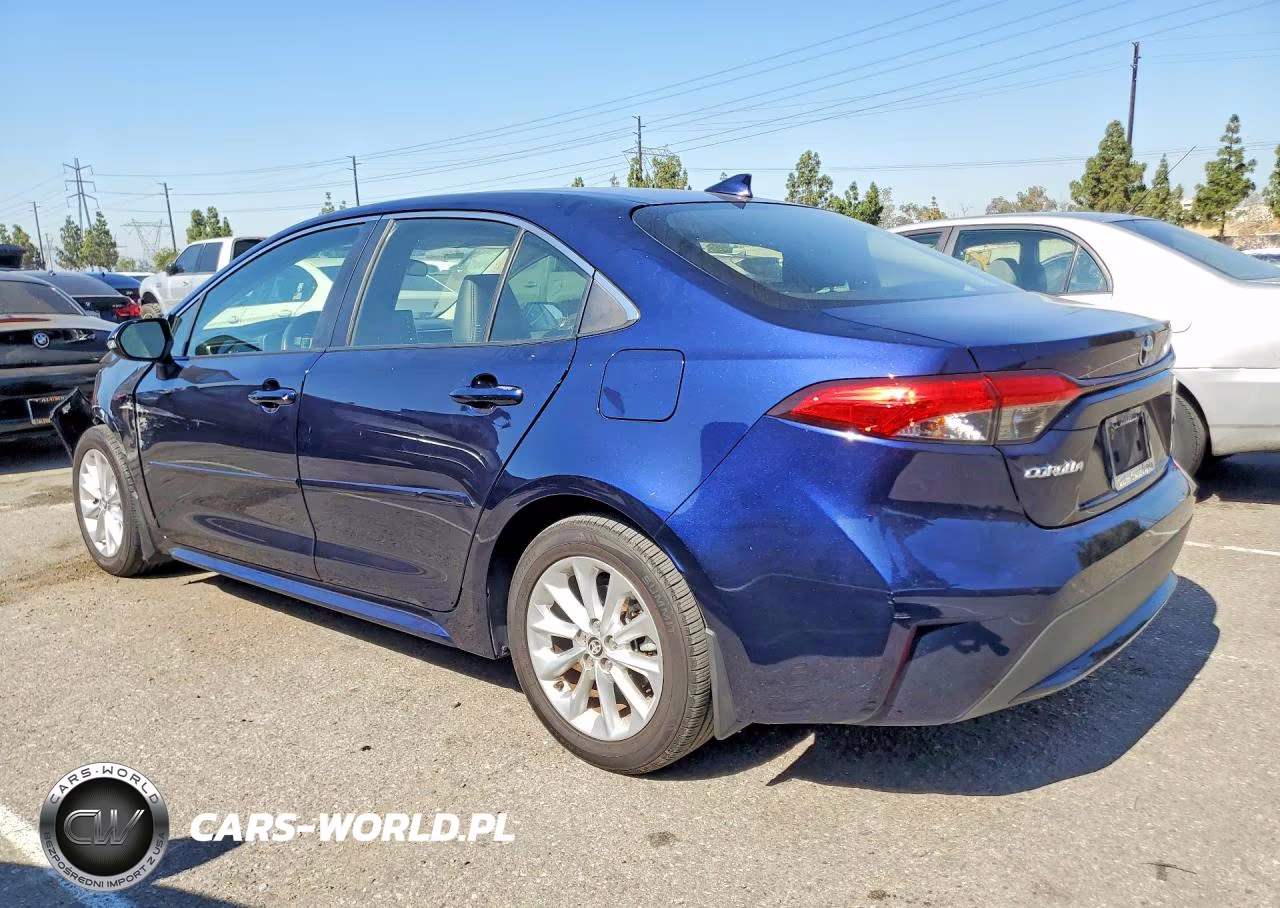 2020 Toyota Corolla Xle VIN:JTDFPRAE7LJ016988 - 2