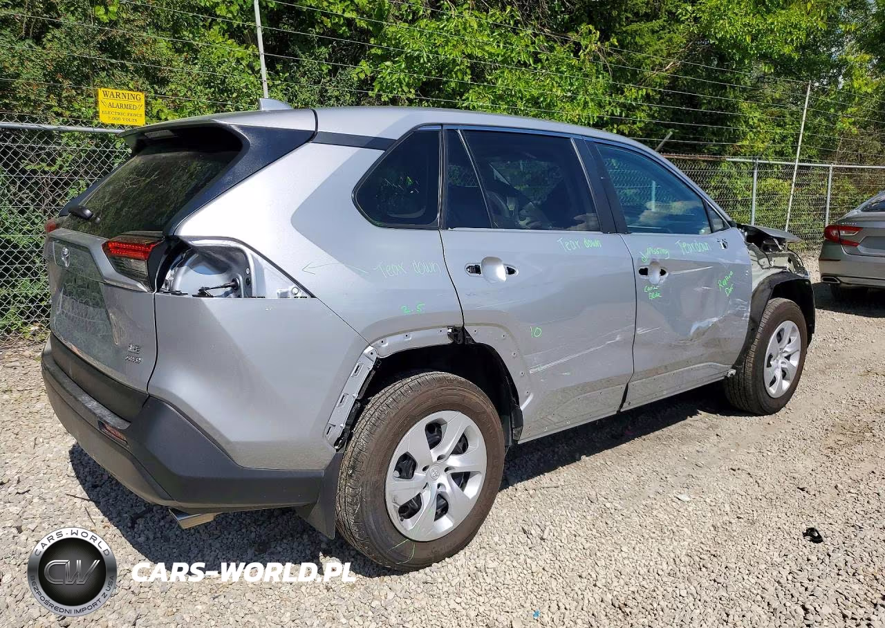 2025 Toyota Rav4 Le VIN:2T3F1RFVXSW572593 - 3