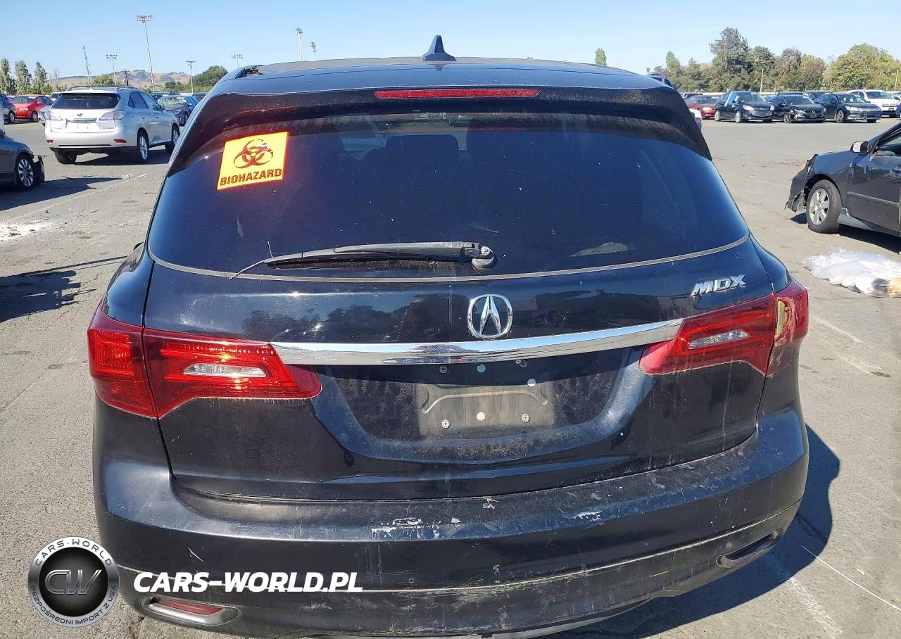 2014 Acura Mdx VIN:5FRYD3H28EB015674 - 6