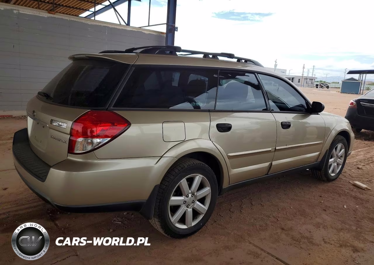 2008 Subaru Outback 2.5I VIN:4S4BP61C487351623 - 3