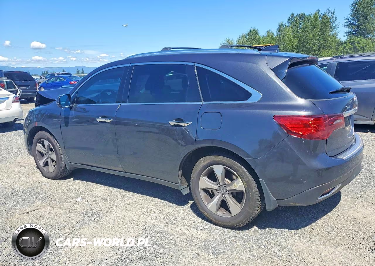 2016 Acura Mdx VIN:5FRYD4H26GB015374 - 2
