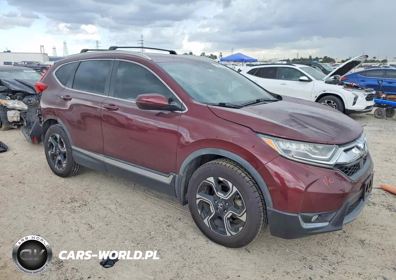 2018 Honda Cr-V Touring VIN:7FARW1H93JE053667 - 4