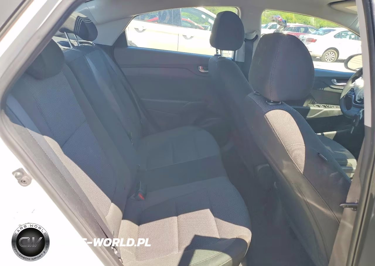 2022 Hyundai Accent Se VIN:3KPC24A61NE186468 - 10