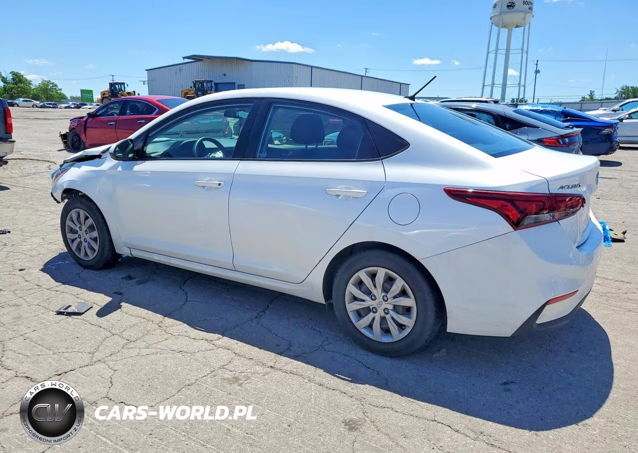2022 Hyundai Accent Se VIN:3KPC24A61NE186468 - 2
