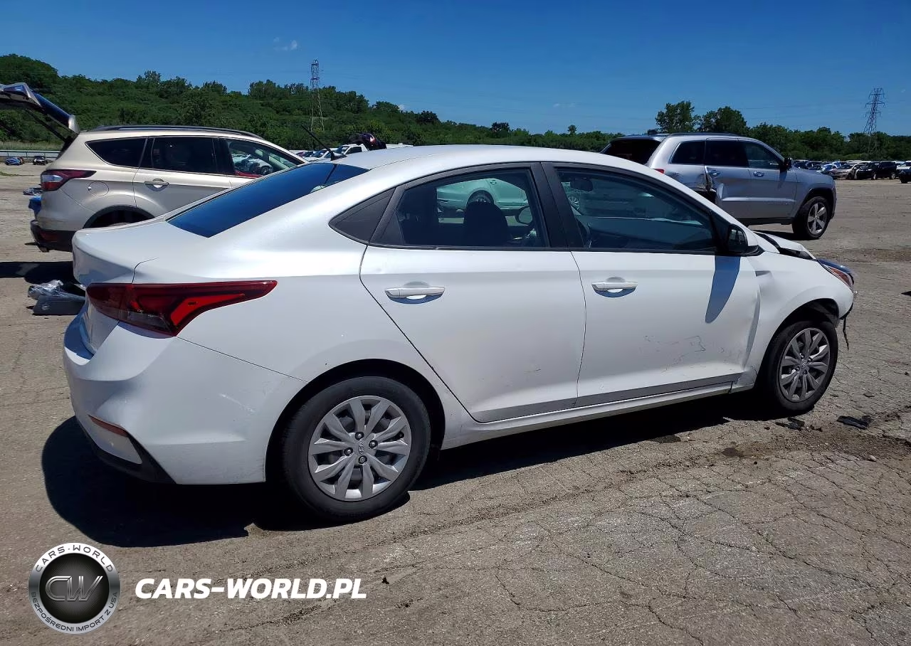 2022 Hyundai Accent Se VIN:3KPC24A61NE186468 - 3