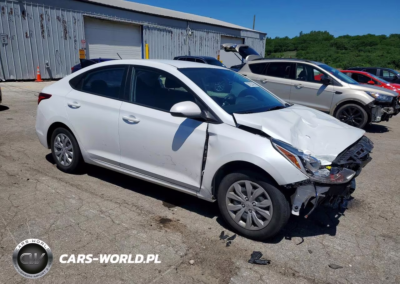 2022 Hyundai Accent Se VIN:3KPC24A61NE186468 - 4