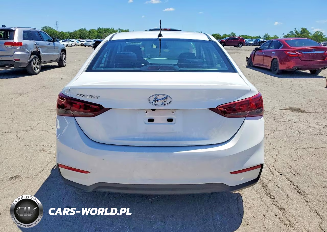 2022 Hyundai Accent Se VIN:3KPC24A61NE186468 - 6
