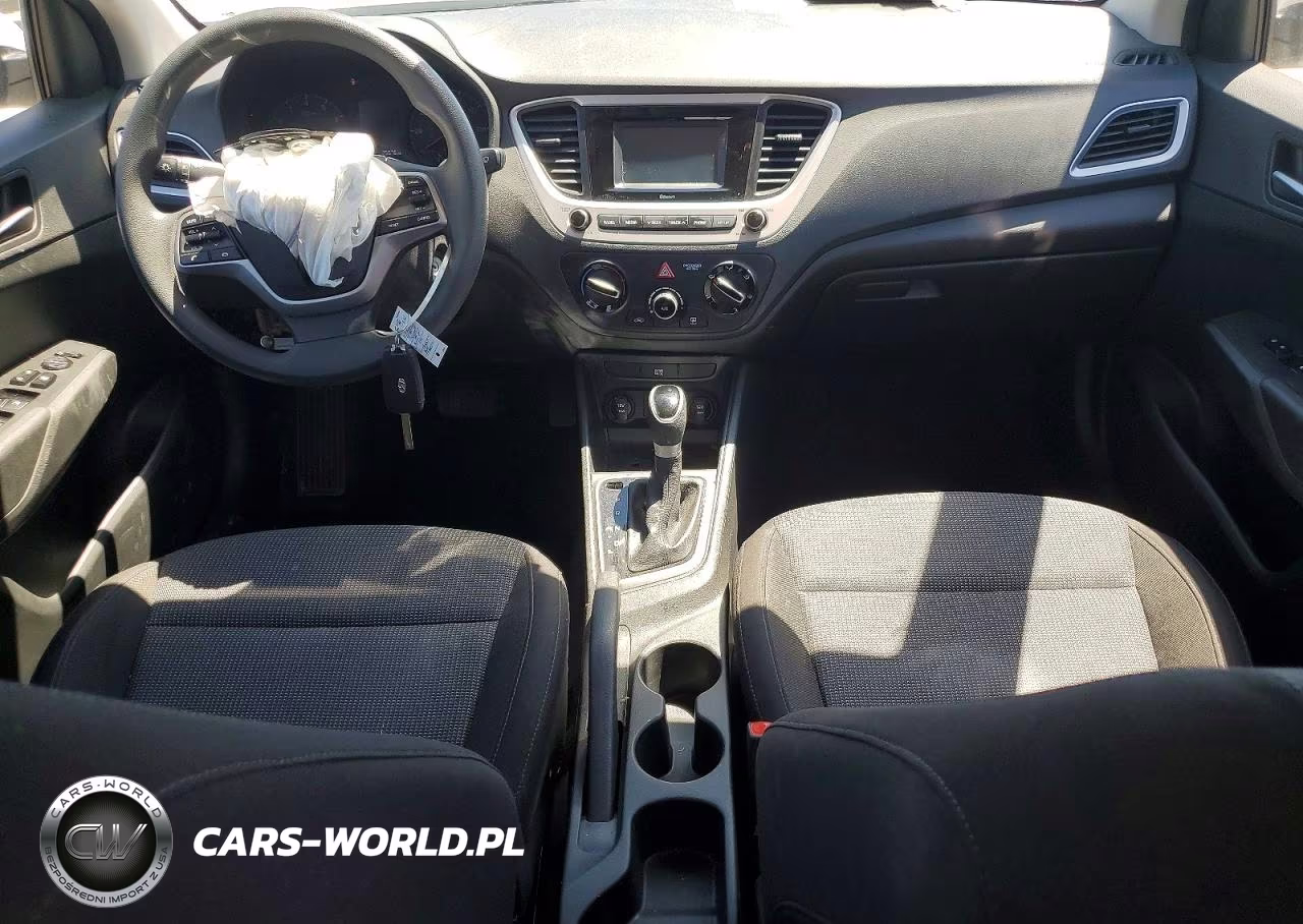 2022 Hyundai Accent Se VIN:3KPC24A61NE186468 - 8