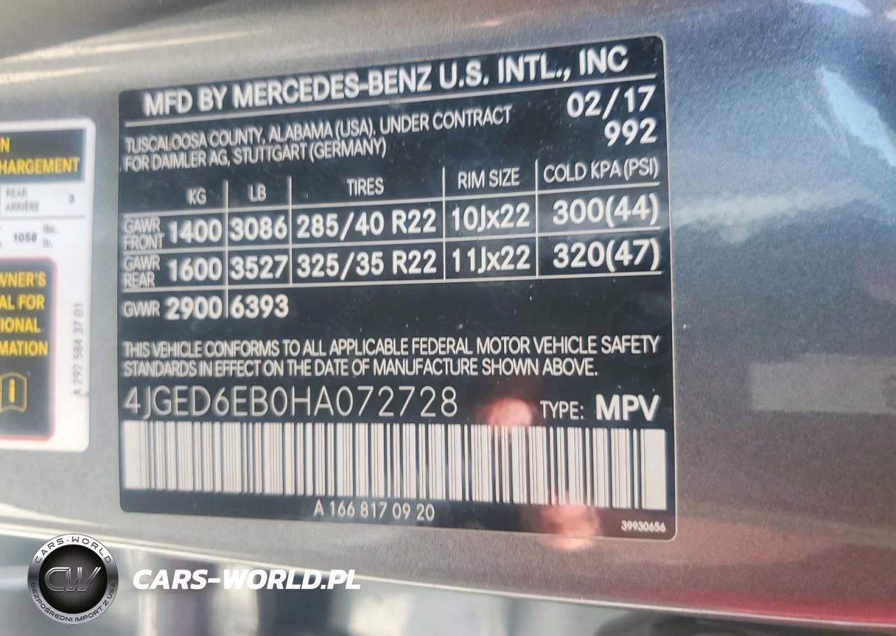 2017 Mercedes-Benz Gle Coupe 43 Amg VIN:4JGED6EB0HA072728 - 13