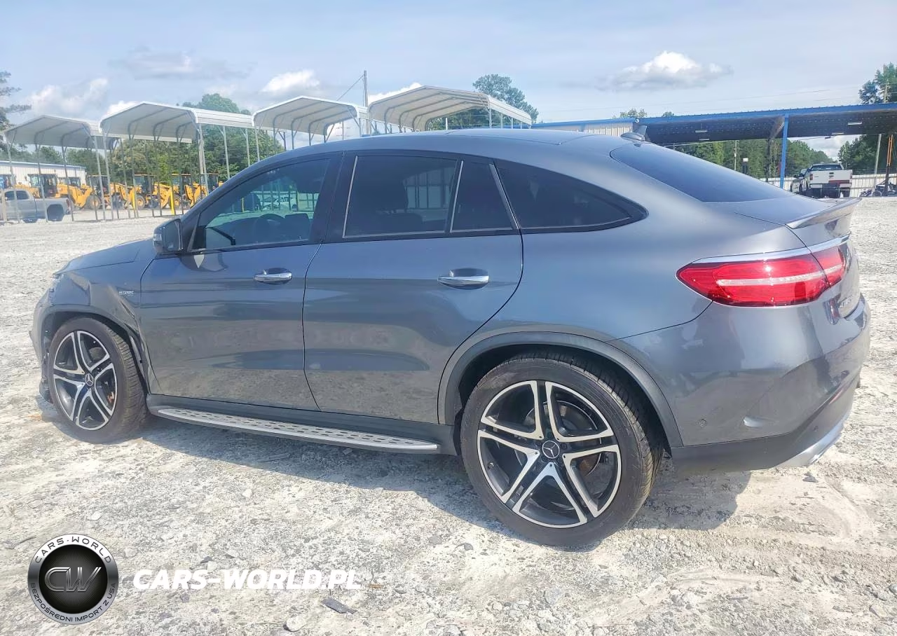 2017 Mercedes-Benz Gle Coupe 43 Amg VIN:4JGED6EB0HA072728 - 2