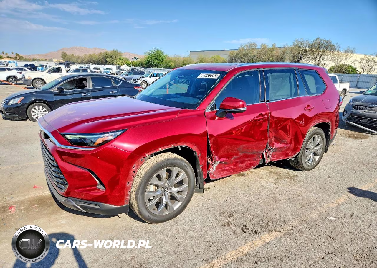 2025 Toyota Grand Highlander Limited VIN:5TDAAAA52SS033017 - 1