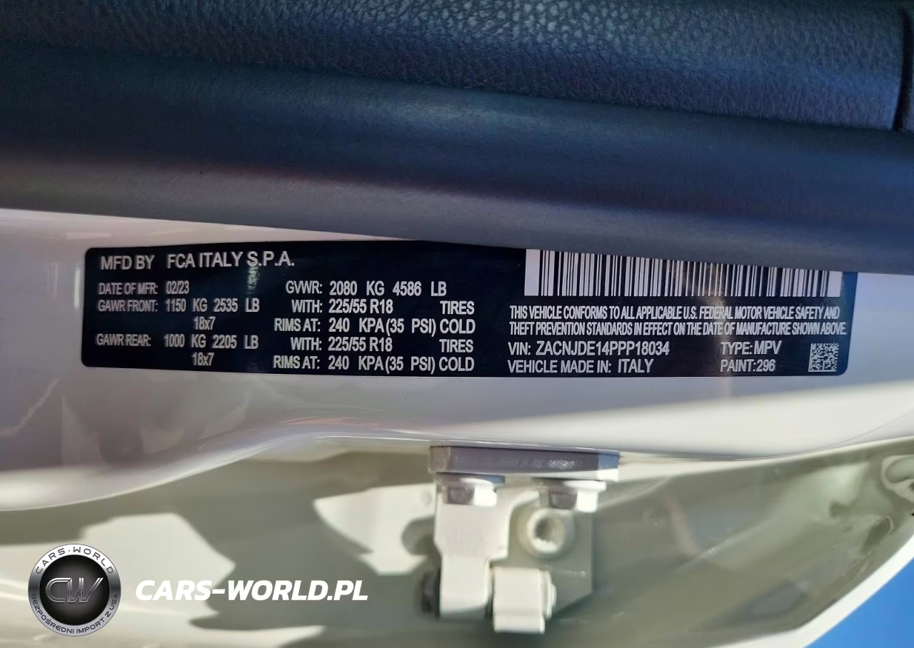2023 Jeep Renegade Altitude 4X4 VIN:ZACNJDE14PPP18034 - 12