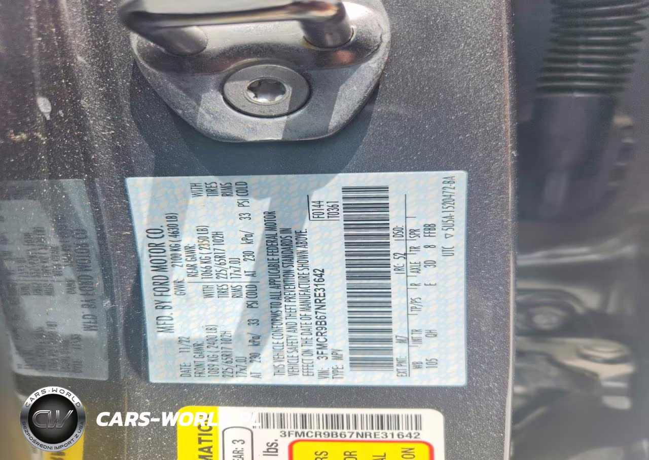 2022 Ford Bronco Sport Big Bend VIN:3FMCR9B67NRE31642 - 14