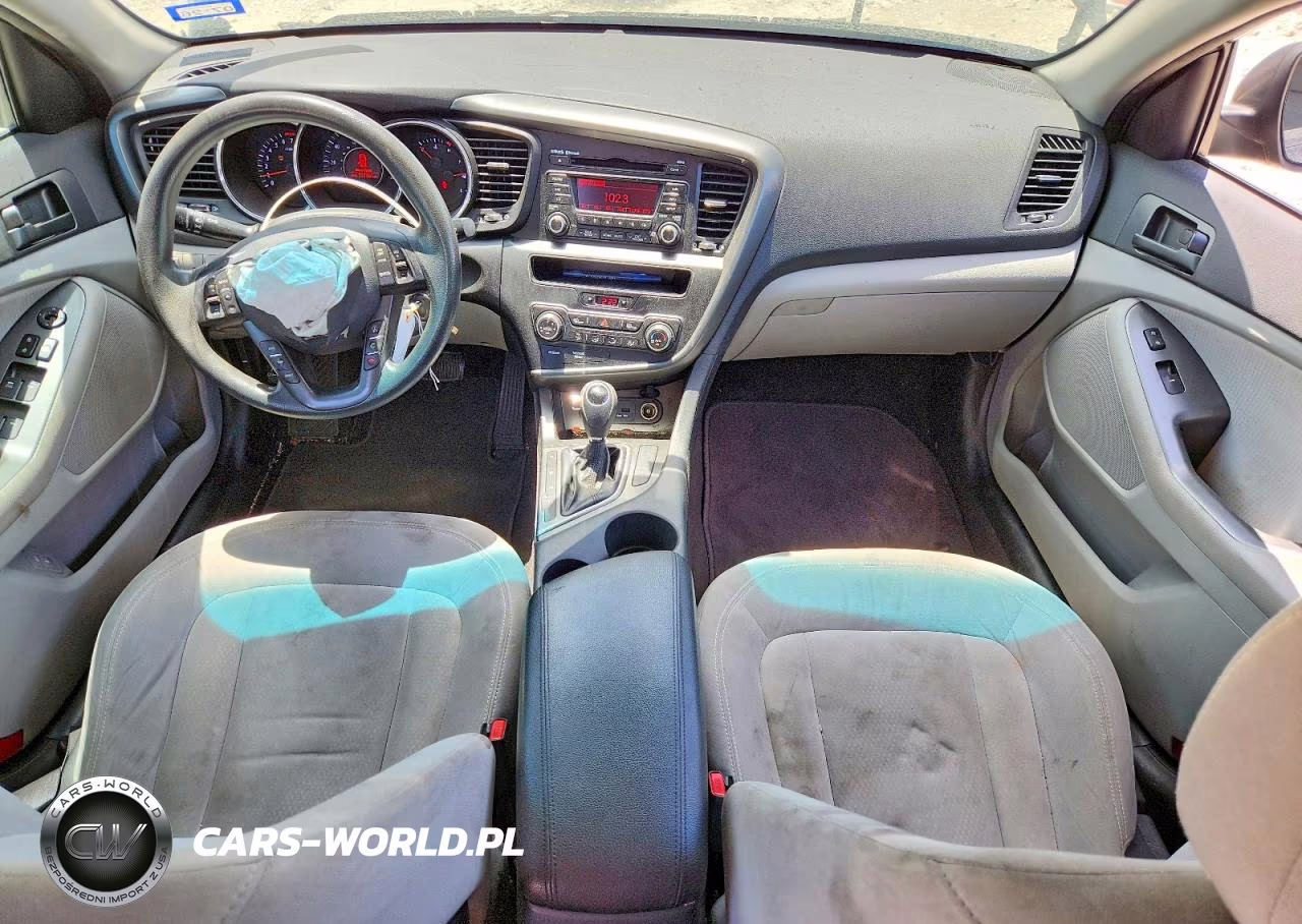 2011 Kia Optima Lx VIN:KNAGM4A7XB5123216 - 8