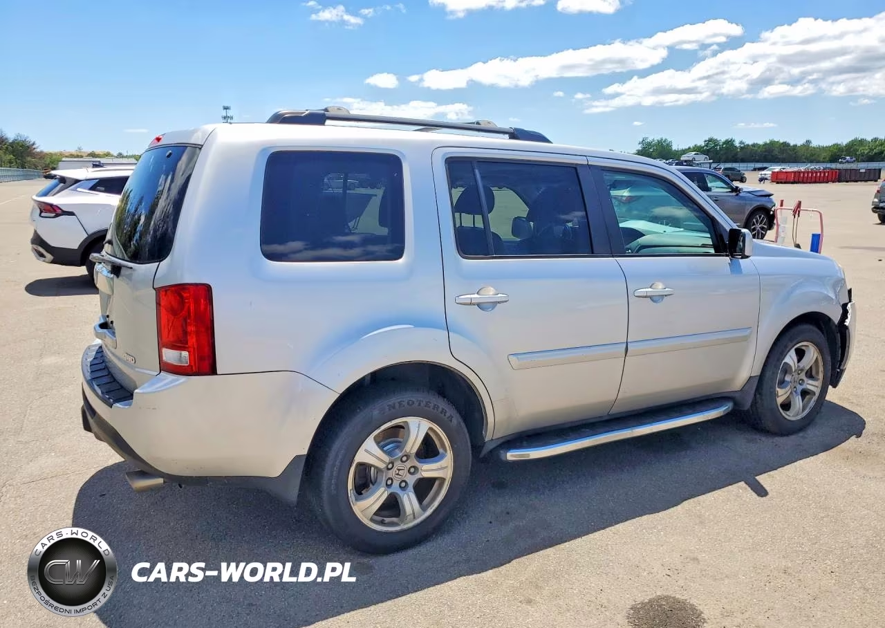 2014 Honda Pilot Ex-L( With Navi) VIN:5FNYF4H76EB009143 - 3