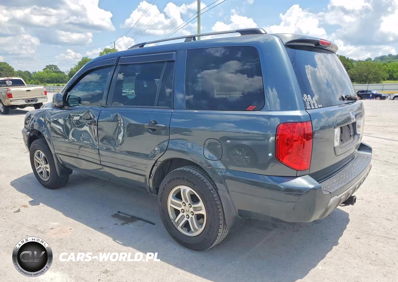 2005 Honda Pilot Exl VIN:5FNYF18555B011205 - 2