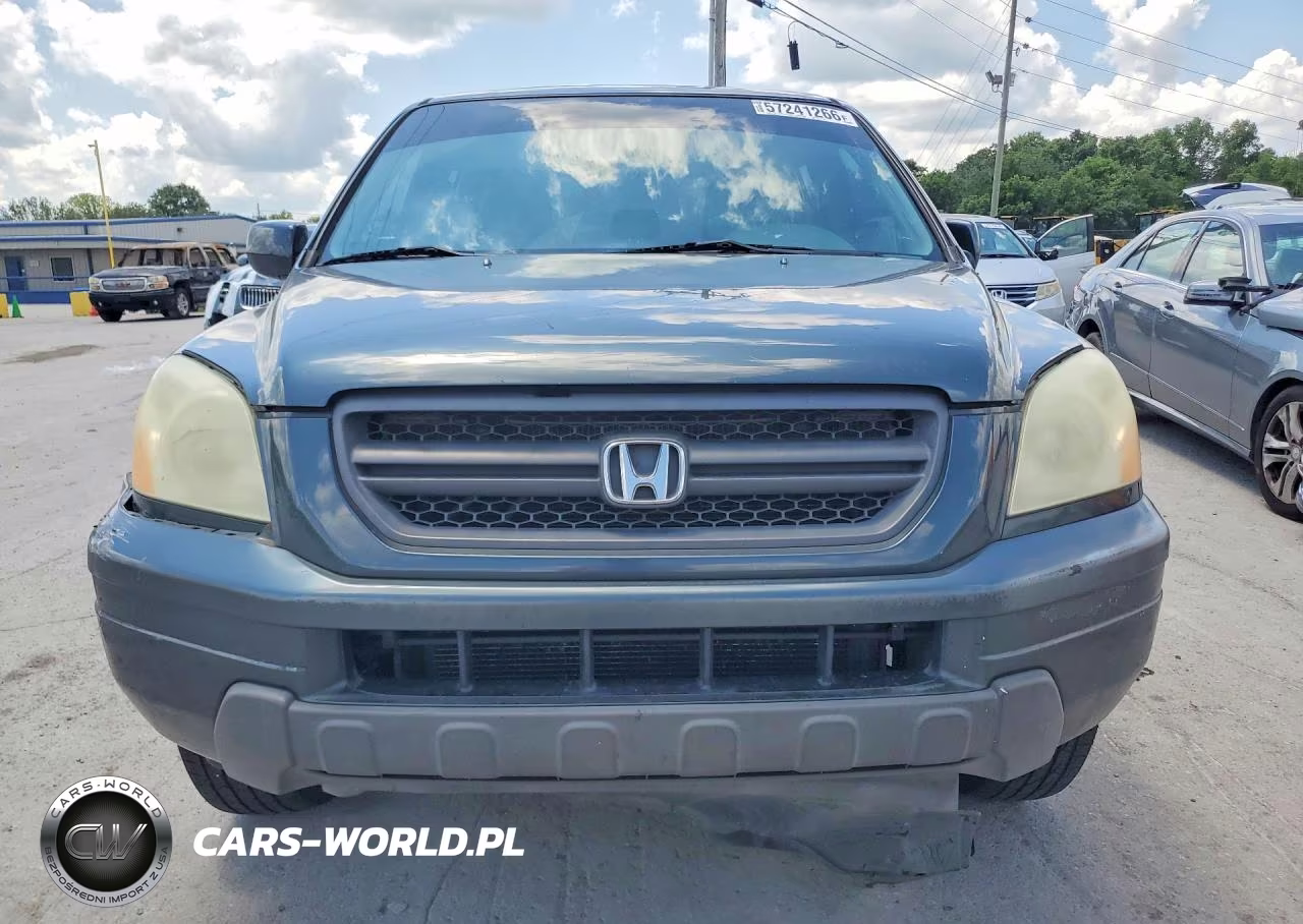 2005 Honda Pilot Exl VIN:5FNYF18555B011205 - 5