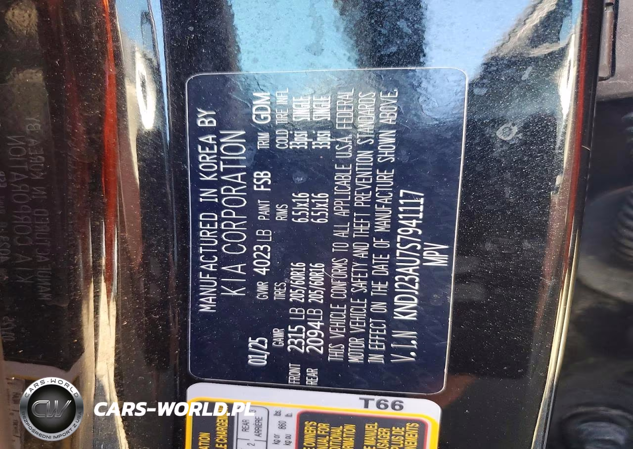 2025 Kia Soul Lx VIN:KNDJ23AU7S7941117 - 12