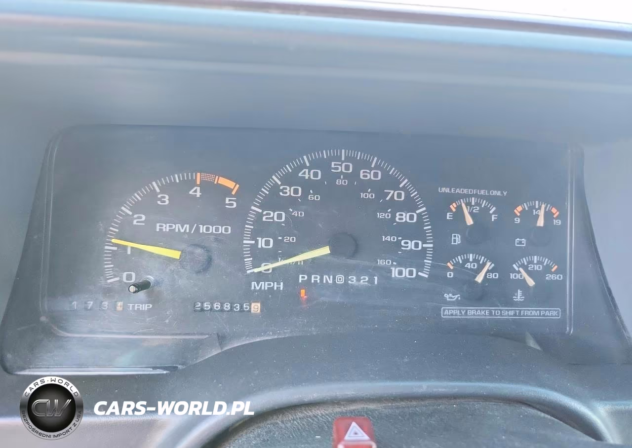1995 Chevrolet Suburban K2500 VIN:1GNGK26NXSJ312550 - 9