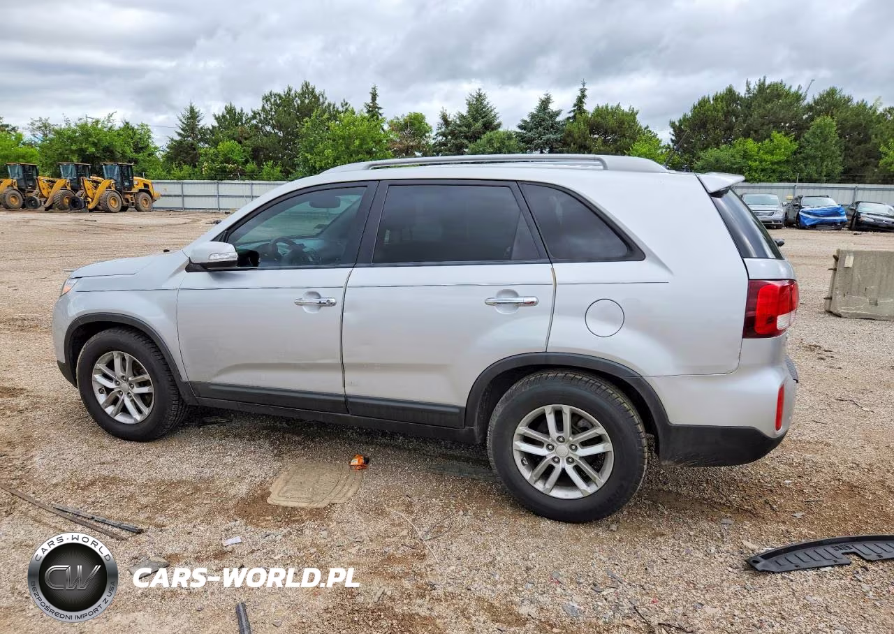 2014 Kia Sorento Lx VIN:5XYKT3A62EG437195 - 2