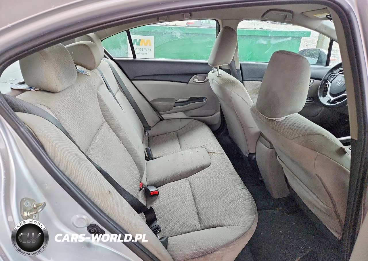 2014 Honda Civic Lx VIN:19XFB2F5XEE040491 - 10